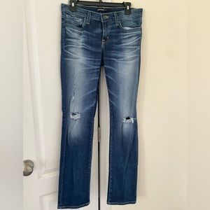 Big star - Low rise blue bottom jeans